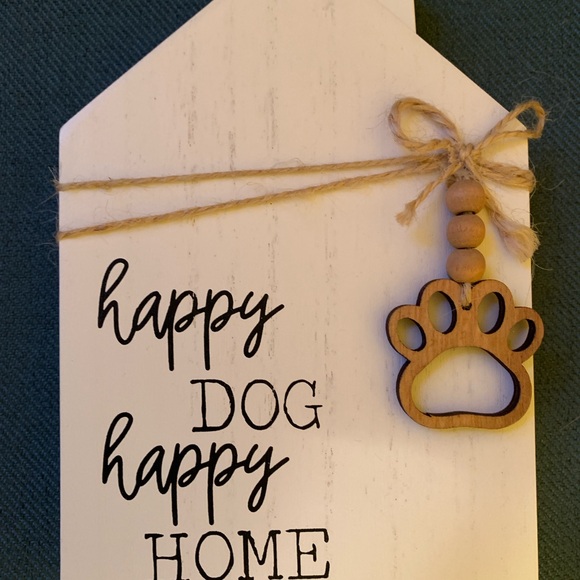 White Wooden Dog House Decor - Picture 5 of 5